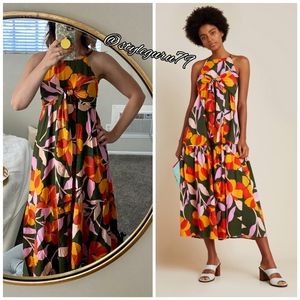 Anthropologie, Delphine Tiered Maxi Dress By Corey Lynn Calter